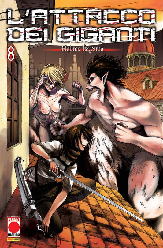 L’Attacco dei Giganti 8 – Quarta Ristampa – Panini Comics – Italiano