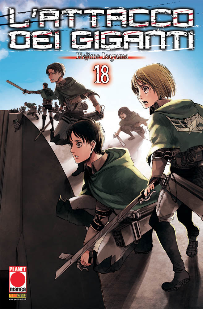 L’Attacco dei Giganti 18 – Seconda Ristampa – Panini Comics – Italiano