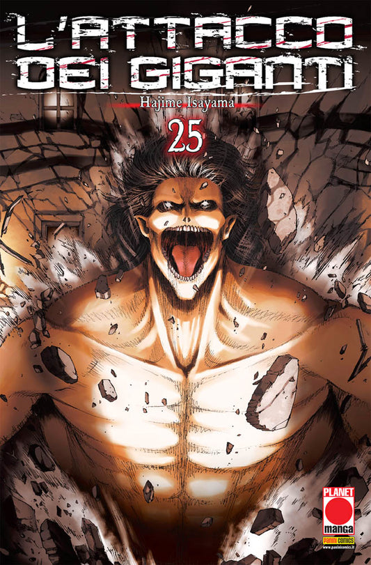 L’Attacco dei Giganti 25 – Prima Ristampa – Panini Comics – Italiano