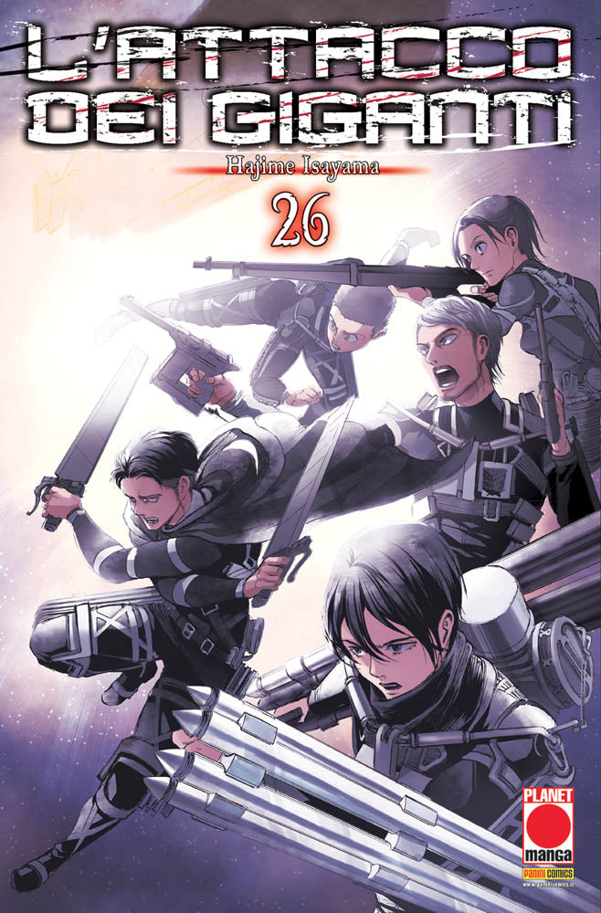 L’Attacco dei Giganti 26 – Prima Ristampa – Panini Comics – Italiano