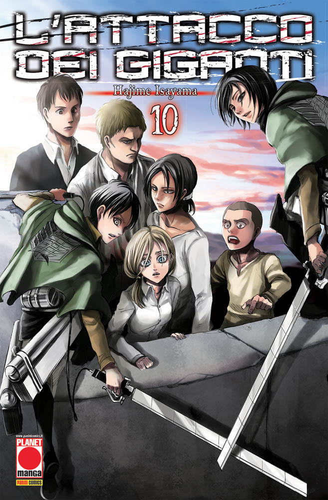 L’Attacco dei Giganti 10 – Terza Ristampa – Panini Comics – Italiano