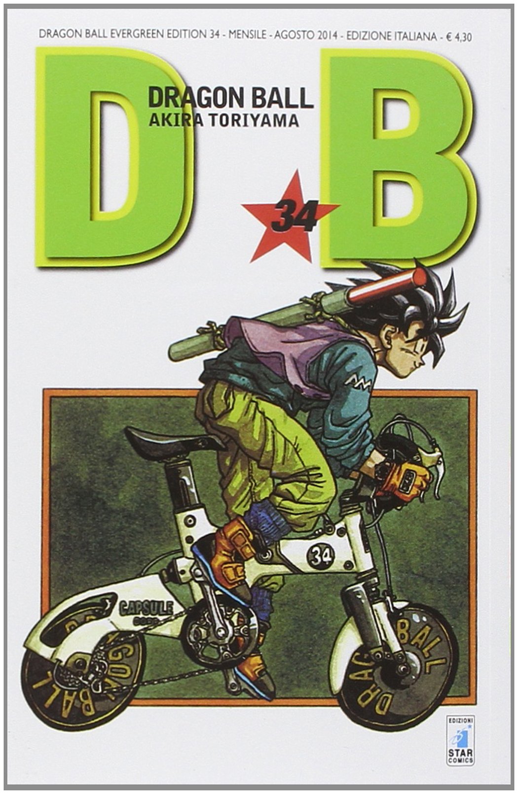 Dragon Ball Evergreen Edition 34 – Edizioni Star Comics – Italiano
