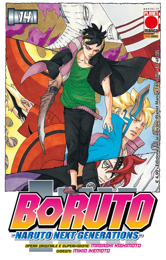 Boruto – Naruto Next Generations 14 – Planet Manga 140 – Panini Comics – Italiano