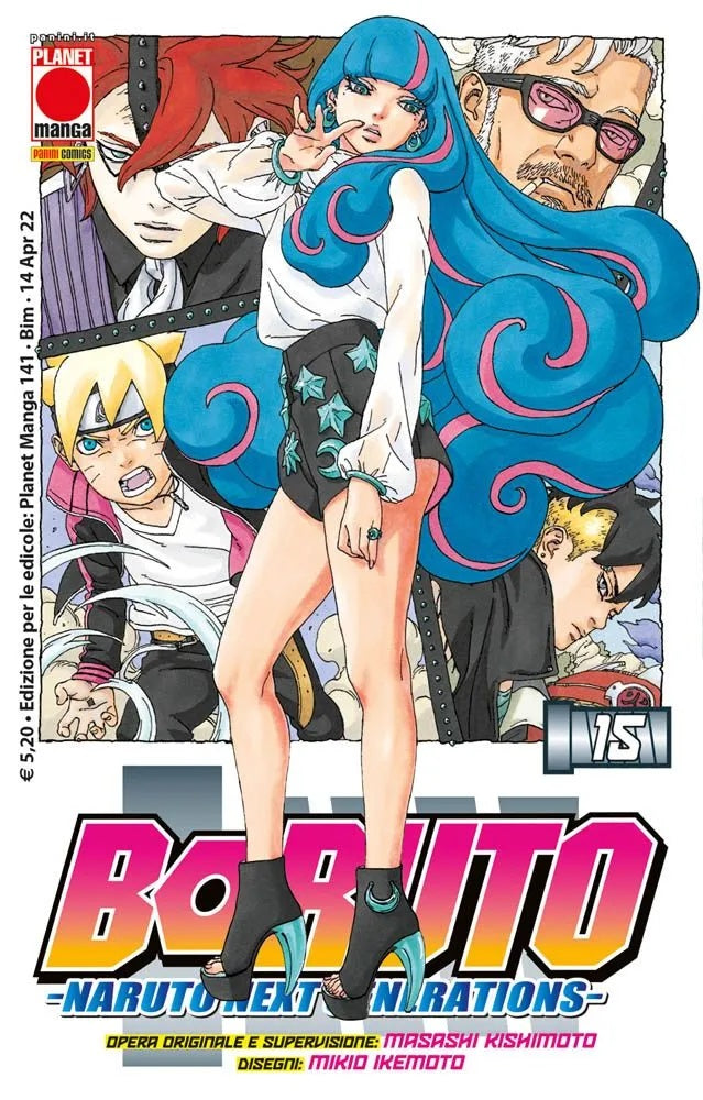 Boruto – Naruto Next Generations 15 – Planet Manga 141 – Panini Comics – Italiano