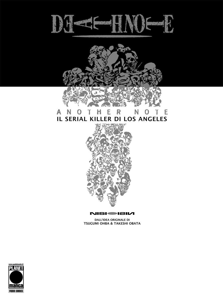 Death Note Another Note – Il Serial Killer di Los Angeles Romanzo – Quinta Ristampa – Panini Comics – Italiano