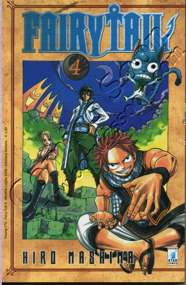 Fairy Tail 4 – Young 170 – Edizioni Star Comics – Italiano