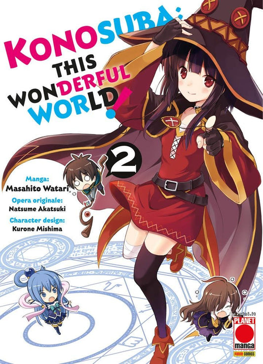 Konosuba! – This Wonderful World 2 – Capolavori Manga 144 – Panini Comics – Italiano