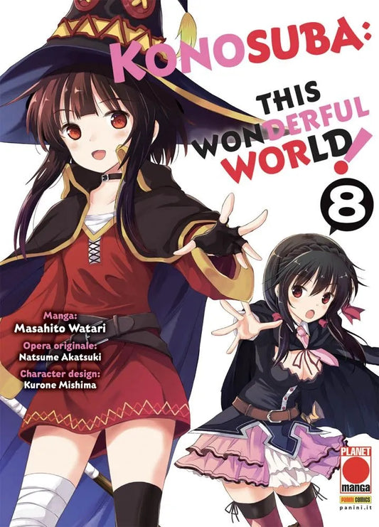 Konosuba! – This Wonderful World 8 – Capolavori Manga 150 – Panini Comics – Italiano