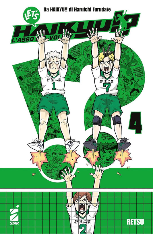 Let’s Haikyu!?! 4 – Target 141 – Edizioni Star Comics – Italiano