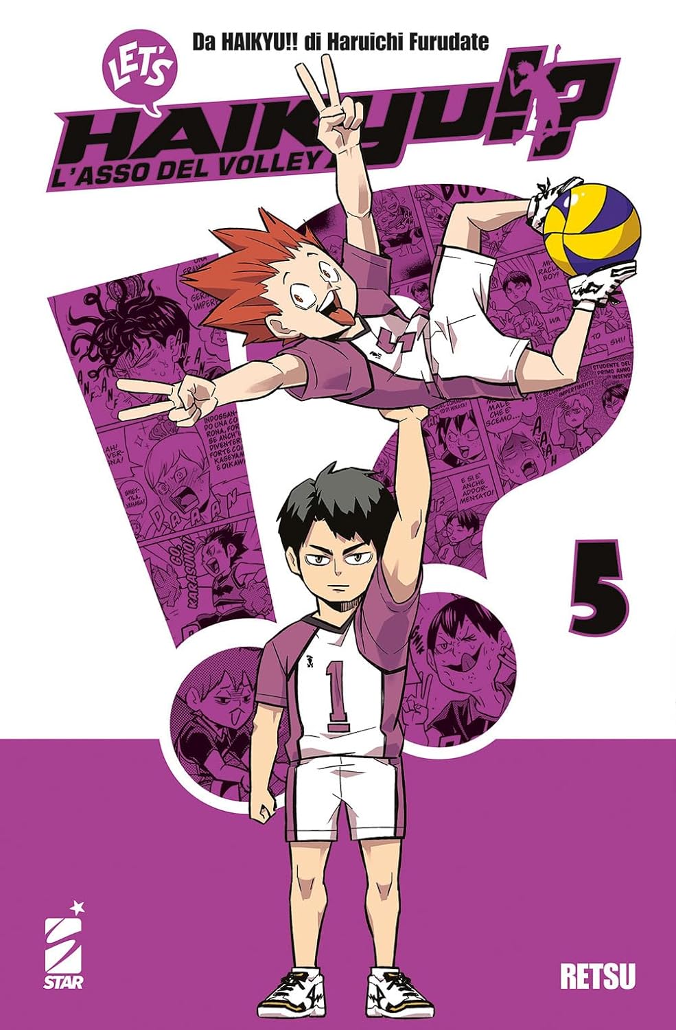 Let’s Haikyu!?! 5 – Target 145 – Edizioni Star Comics – Italiano