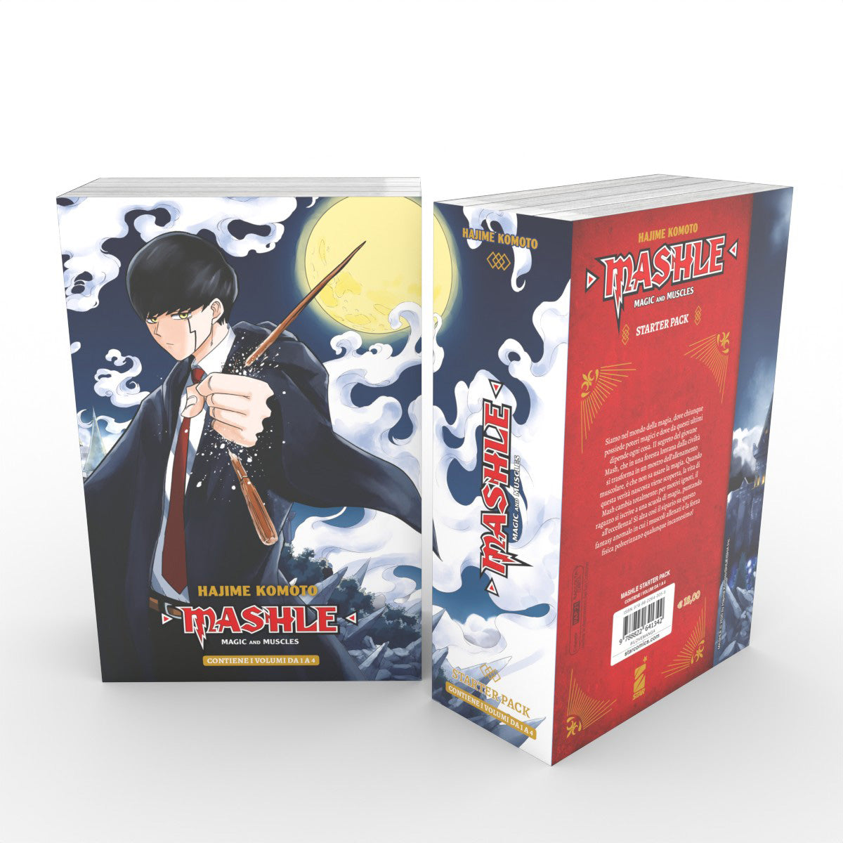 Mashle Starter Pack (Vol. 1-4) – Edizioni Star Comics – Italiano