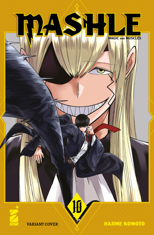 Mashle 10 + Poster + Sticker – Variant – Target 129 – Edizioni Star Comics – Italiano