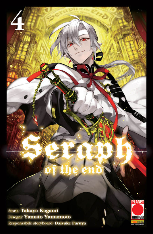 Seraph of the End 4 – Terza Ristampa – Panini Comics – Italiano