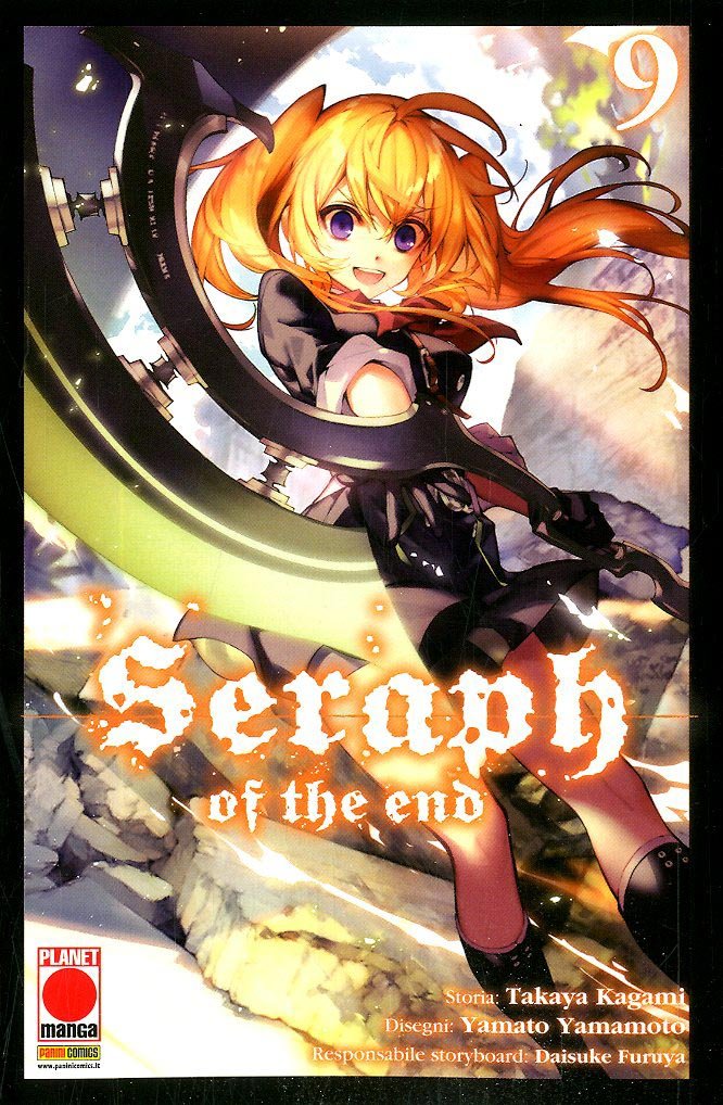 Seraph of the End 9 – Prima Ristampa – Panini Comics – Italiano