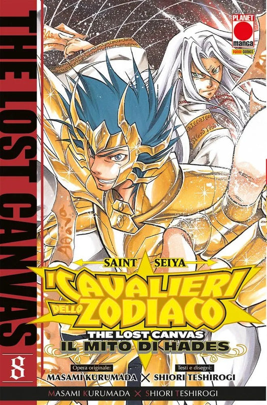 Saint Seiya – I Cavalieri dello Zodiaco – The Lost Canvas: Il Mito di Hades 8 – Manga Saga 76 – Panini Comics – Italiano