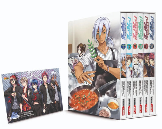 Food Wars Cofanetto 2 (Vol. 7-12) – Panini Comics – Italiano