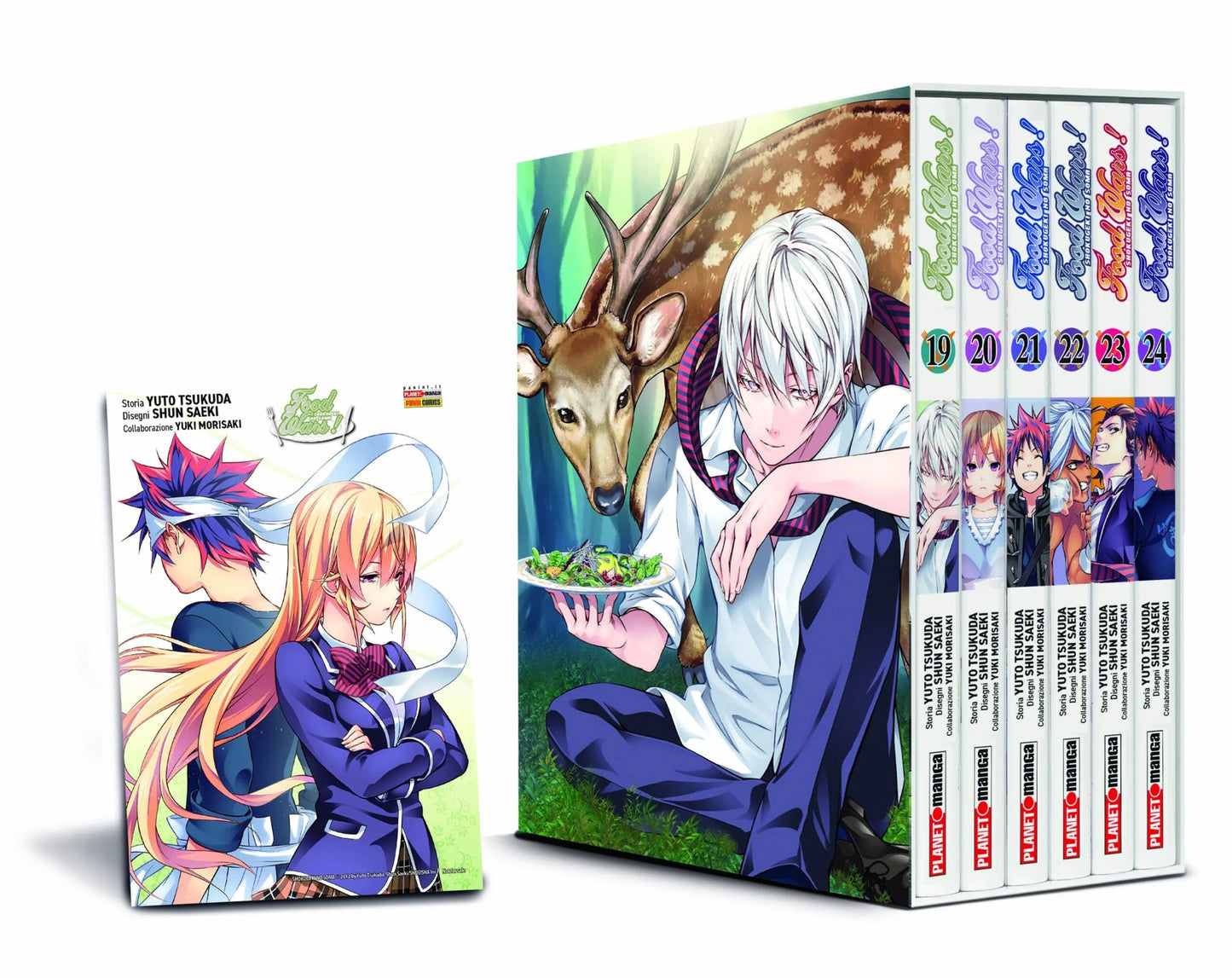 Food Wars Cofanetto 4 (Vol. 19-24) – Panini Comics – Italiano