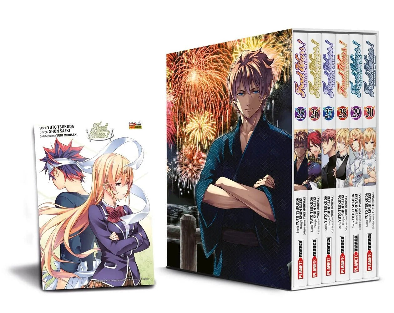 Food Wars Cofanetto 5 (Vol. 25-30) – Panini Comics – Italiano