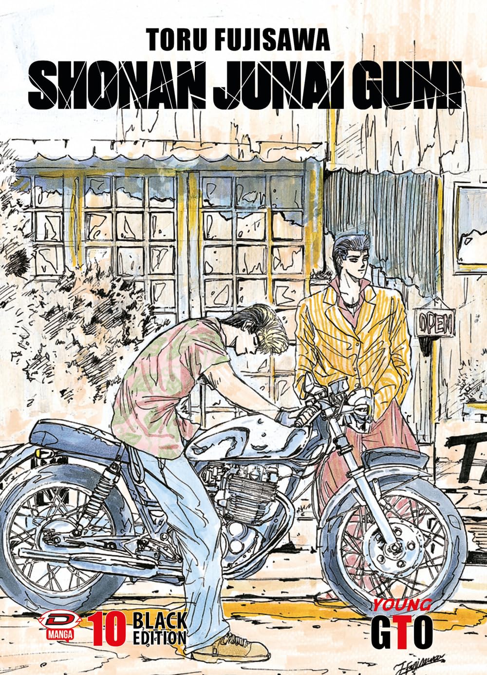 GTO Shonan Junai Gumi – Black Edition 10 – Dynit – Italiano