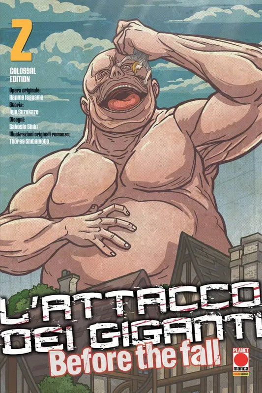 L'Attacco dei Giganti - Before the Fall - Colossal Edition 2 - Panini Comics - Italiano