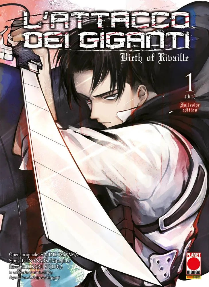 L’Attacco dei Giganti – Birth of Rivaille – Full Color Edition 1 – Panini Comics – Italiano