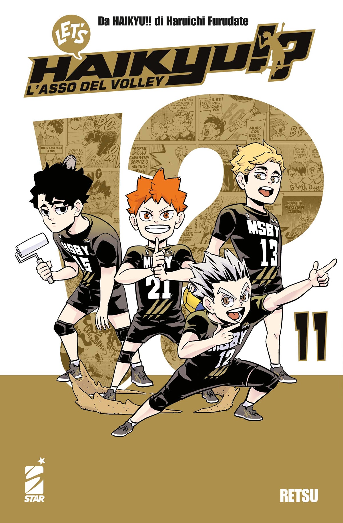 Let’s Haikyu!?! 11 – Target 164 – Edizioni Star Comics – Italiano