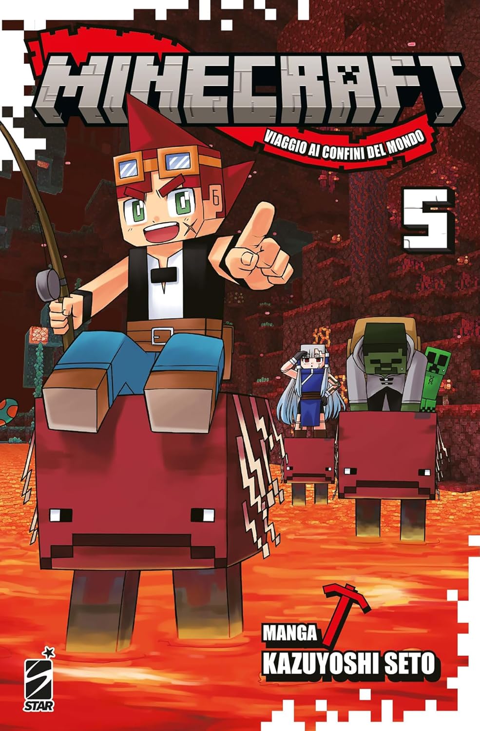 Minecraft – Viaggio ai Confini del Mondo 5 – Koen 5 – Edizioni Star Comics – Italiano