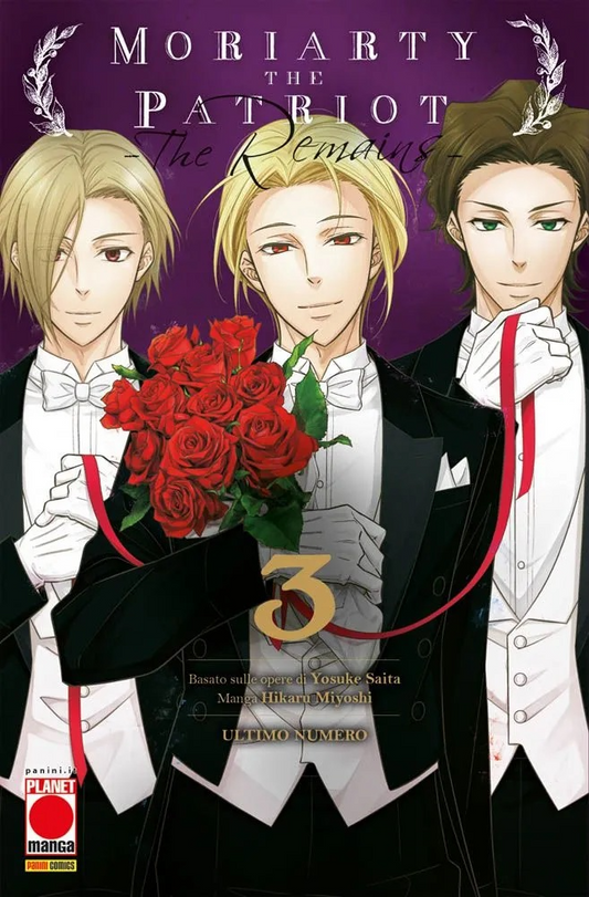 Moriarty the Patriot – The Remains 3 – Manga Storie Nuova Serie 96 – Panini Comics – Italiano