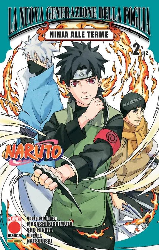 Naruto - La Nuova Generazione della Foglia - Ninja alle Terme 2 - Planet Action 95 - Panini Comics - Italiano