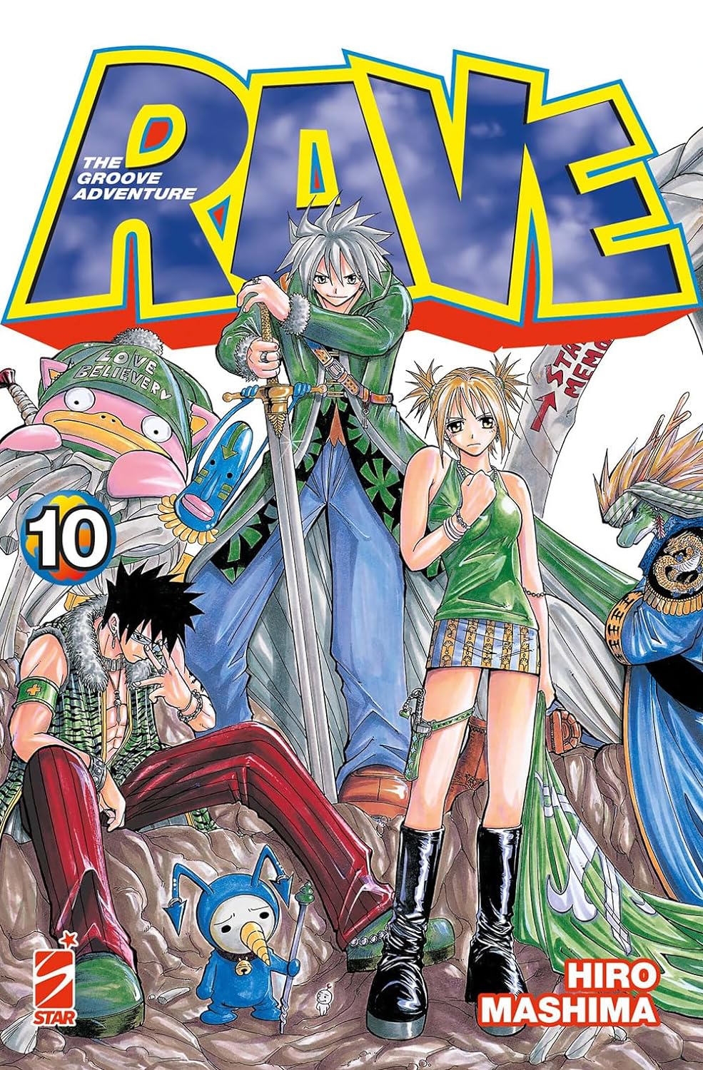 Rave – The Groove Adventure – New Edition 10 – Big 101 – Edizioni Star Comics – Italiano