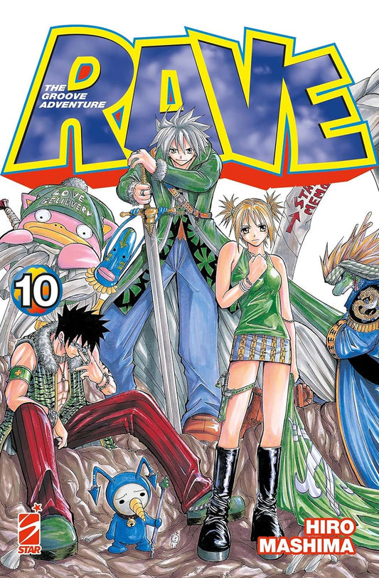 Rave – The Groove Adventure – New Edition 10 – Big 101 – Edizioni Star Comics – Italiano