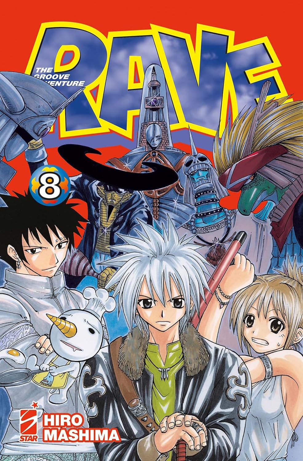 Rave – The Groove Adventure – New Edition 8 – Big 98 – Edizioni Star Comics – Italiano