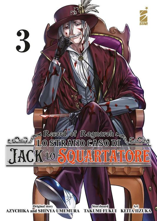 Record of Ragnarok – Lo Strano Caso di Jack Lo Squartatore 3 – Action 363 – Edizioni Star Comics – Italiano