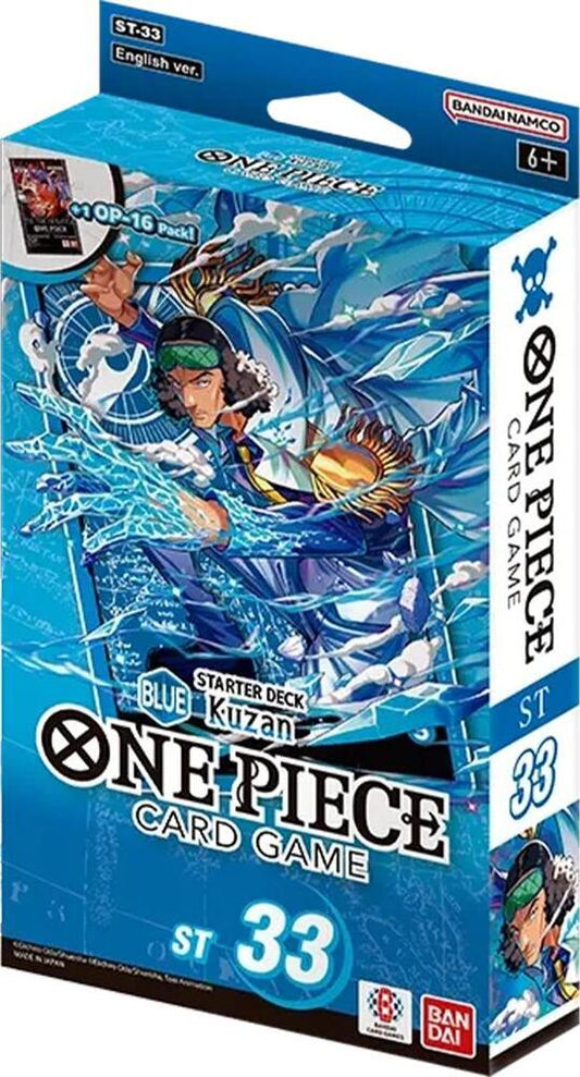 One Piece Card Game - BLUE Kuzan ST-33 - Starter Deck (ENG)