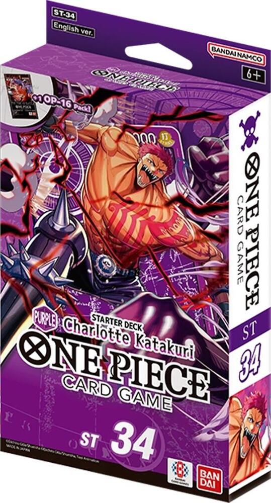 One Piece Card Game - PURPLE Charlotte Katakuri ST-34 - Starter Deck (ENG)
