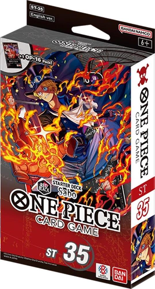 One Piece Card Game - RED/BLACK Sabo ST-35 - Starter Deck (ENG)