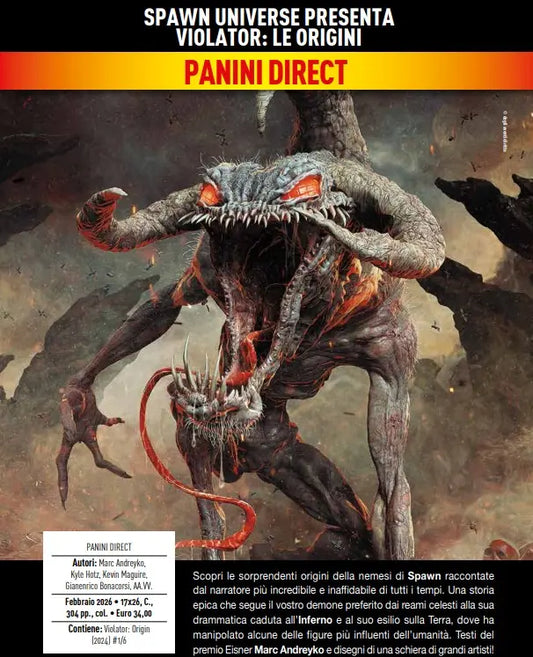 Spawn Universe Presenta - Violator: Le Origini - Panini Comics - Italiano