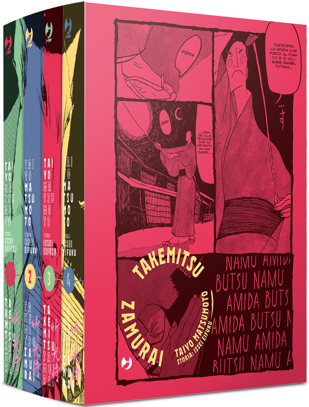 Takemitsu Zamurai Cofanetto Box (Vol. 1-4) – Jpop – Italiano