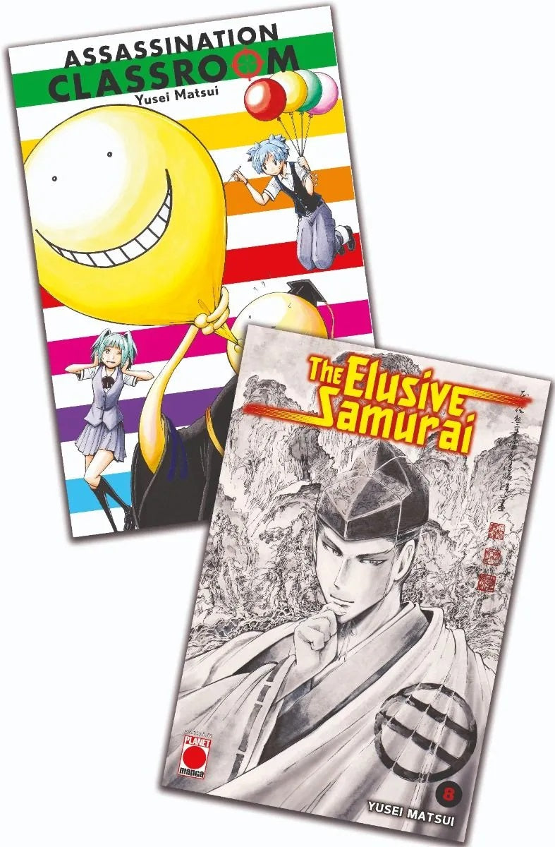 The Elusive Samurai Bundle (8 + Assassination Classroom 1 Variant) – Panini Comics – Italiano