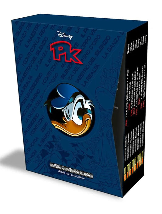 Topolino Fuoriserie – PK Cofanetto Pieno (Vol. 7-14 + Litografia) – Topolino Fuoriserie – Panini Comics – Italiano
