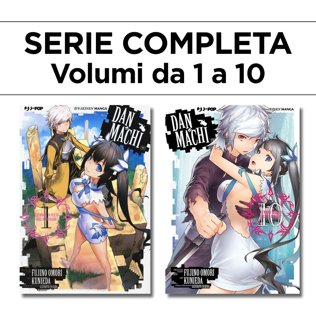 Danmachi 1/10 – Serie Completa – Jpop – Italiano
