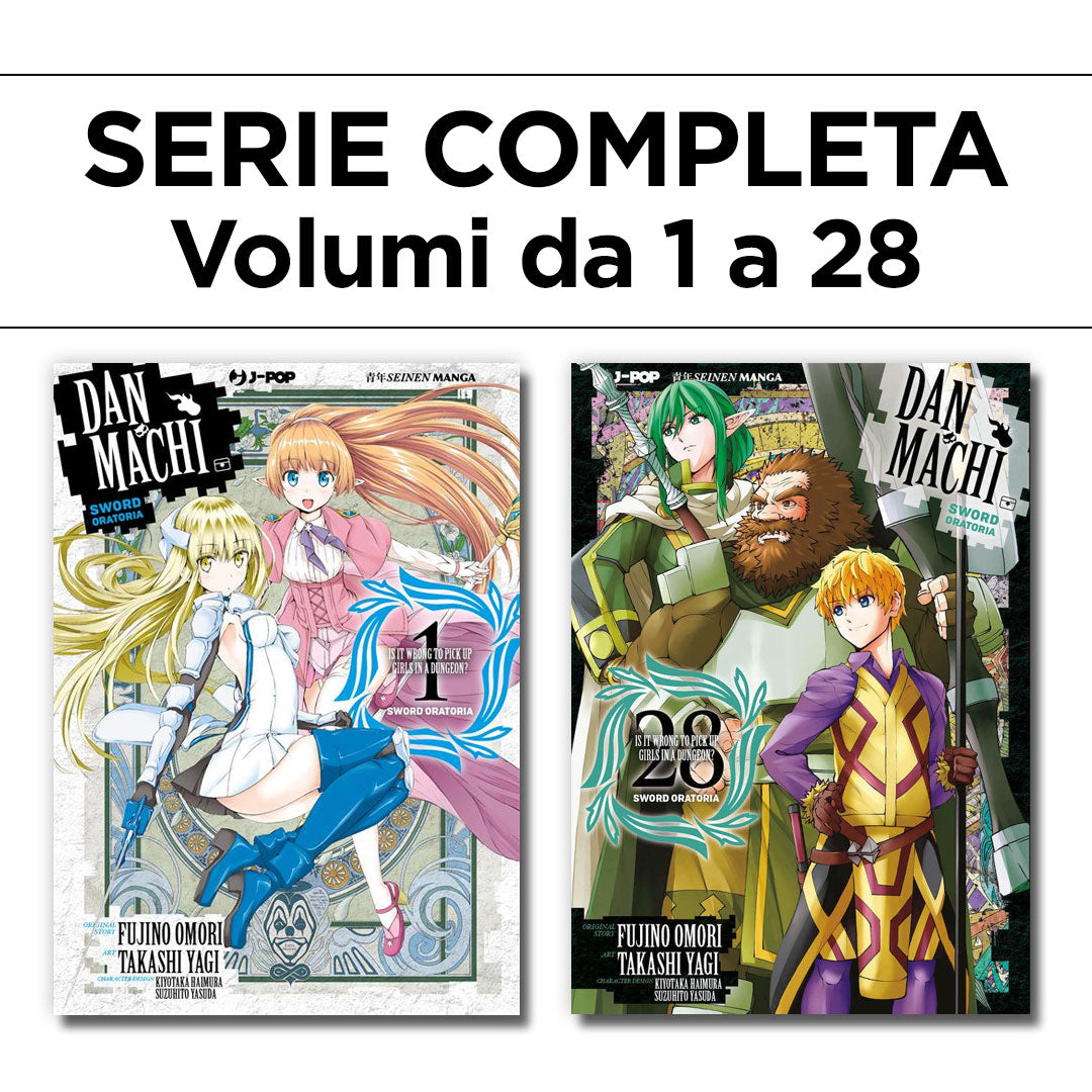 Danmachi – Sword Oratoria 1/28 – Serie Completa – Jpop – Italiano