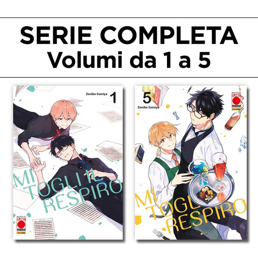 Mi Togli il Respiro 1/5 – Serie Completa – Panini Comics – Italiano