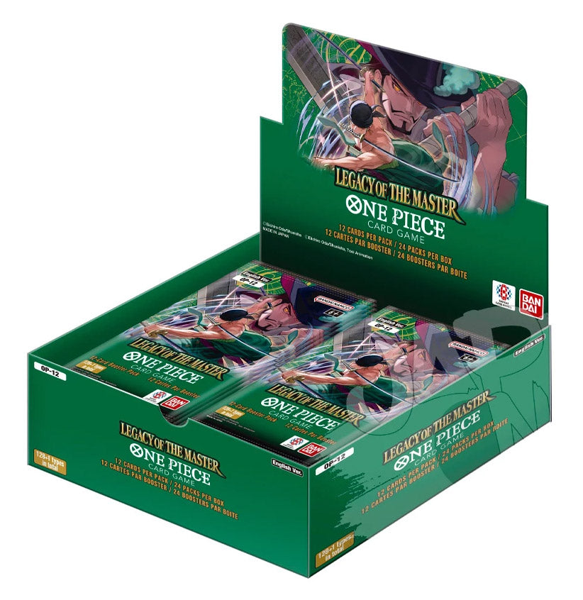 One Piece Card Game OP-12 Legacy of the Master Box 24 Buste – Inglese