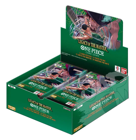 One Piece Card Game OP-12 Legacy of the Master Box 24 Buste – Inglese