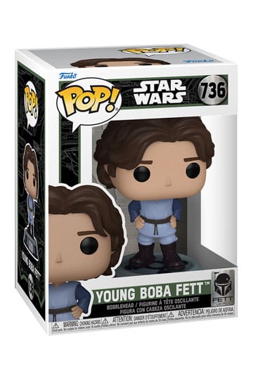 Star Wars: Fett Legacy Funko POP! Vinyl Figure Boba Fett(Young) 9 cm #736 - Star Wars